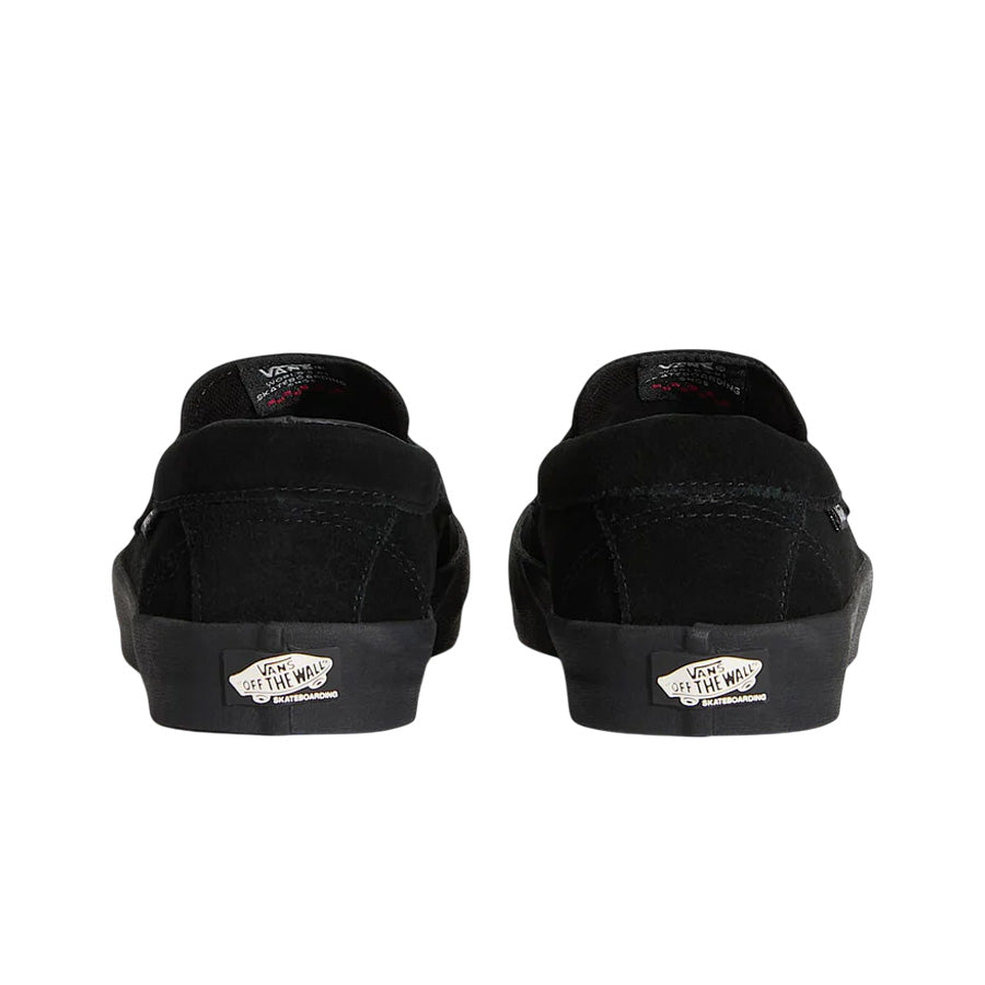 Vans Skate Loafer Shoe Suede Black/Black