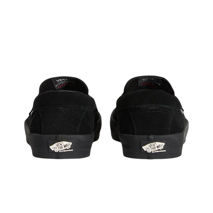 Vans Skate Loafer Shoe Suede Black/Black