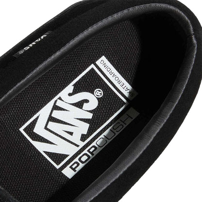Vans Skate Loafer Shoe Suede Black/Black
