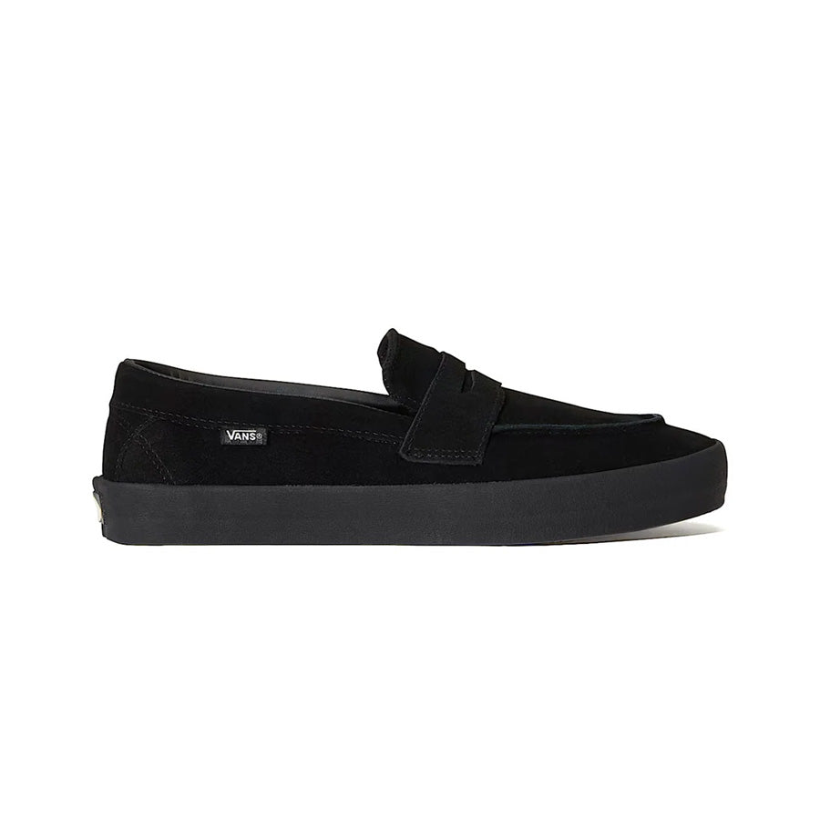 Vans Skate Loafer Shoe Suede Black/Black
