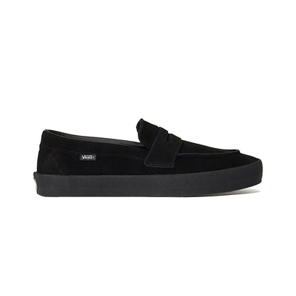 Vans Skate Loafer Shoe Suede Black/Black