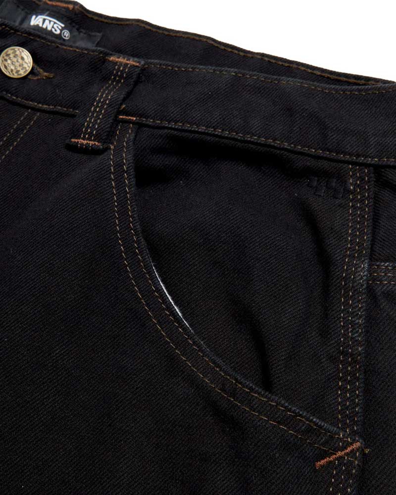 Vans Skate Loose Bootcut Denim Black