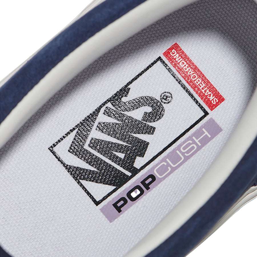 Vans Skate Slip-On Wrapped Deep Navy/Vintage White – The Source