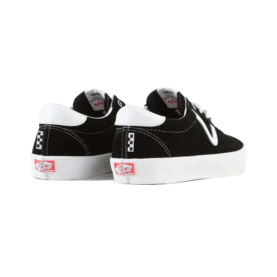 Vans Skate Sport - Black/Black/White