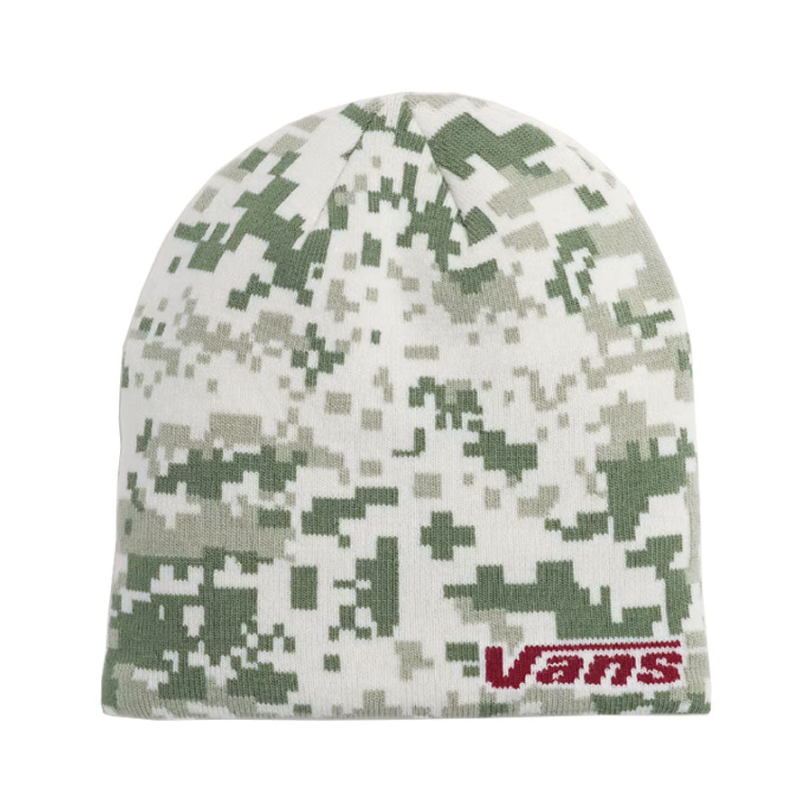 Vans Skull Beanie Neutral Olive-Marshmallow