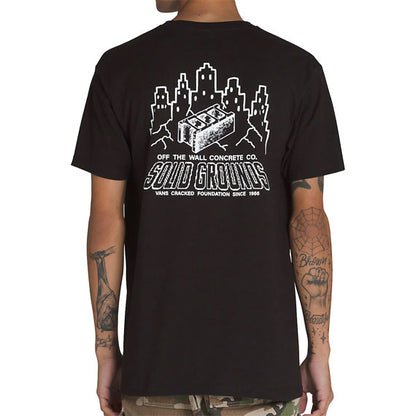 Vans Solid Grounds T-Shirt - Black