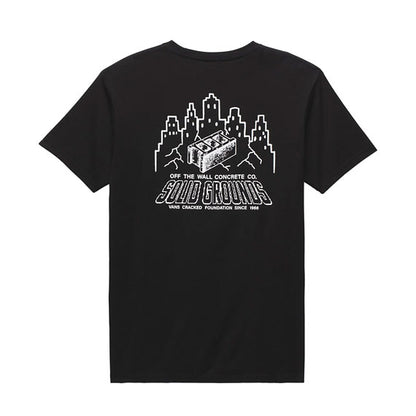 Vans Solid Grounds T-Shirt - Black
