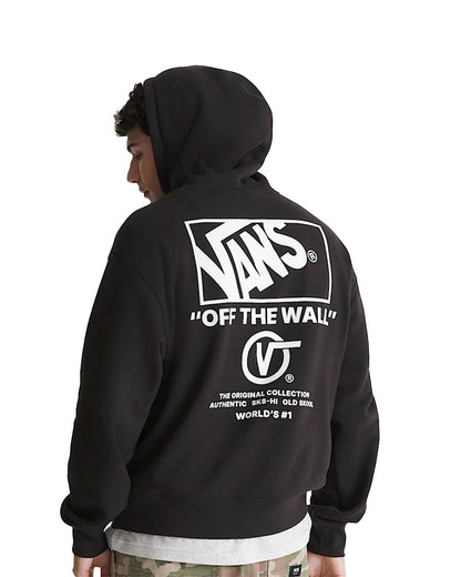 Vans Stacked Hi Pullover Black-White