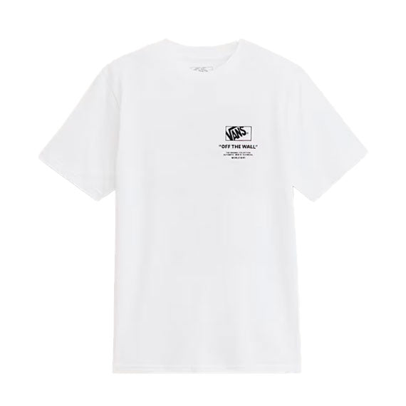 Vans Stacked Hi Short Sleeve T-Shirt White