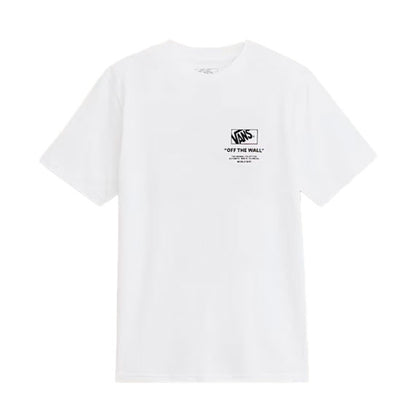 Vans Stacked Hi Short Sleeve T-Shirt White