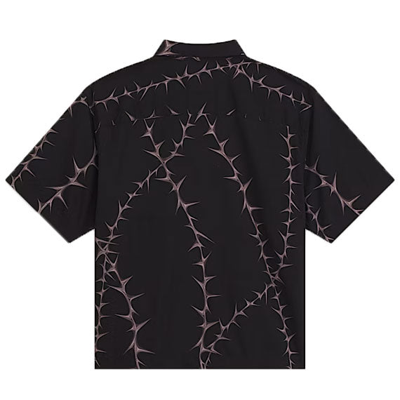 Vans Van Doren Printed Camp Short Sleeve Shirt Black