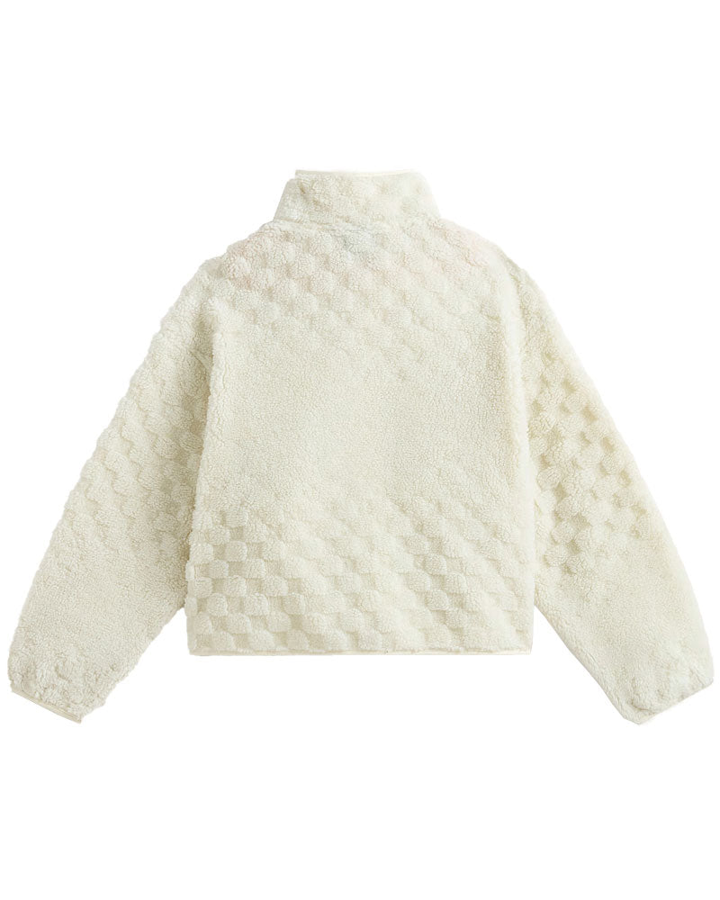 Vans Women's Queens High Pile Jacket Marshmallow
