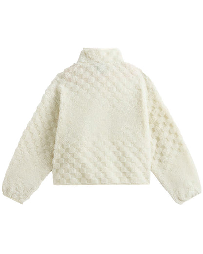 Vans Women's Queens High Pile Jacket Marshmallow