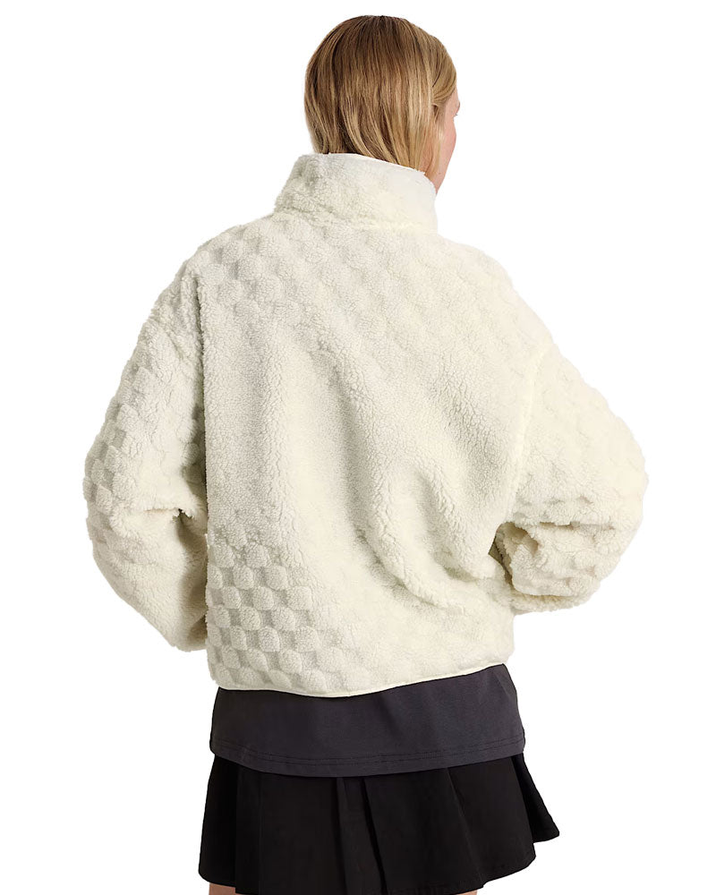 Vans Women's Queens High Pile Jacket Marshmallow