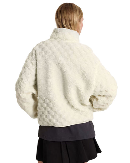 Vans Women's Queens High Pile Jacket Marshmallow