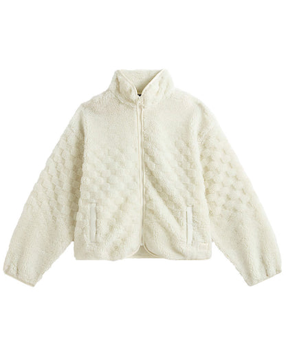 Vans Women's Queens High Pile Jacket Marshmallow