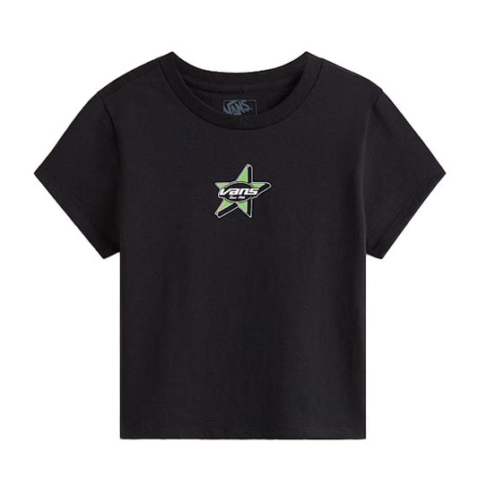Vans Women's Starmarked Baby T-Shirt Black