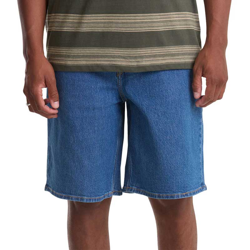 Volcom Billow Jean Short 22 Bold Blue