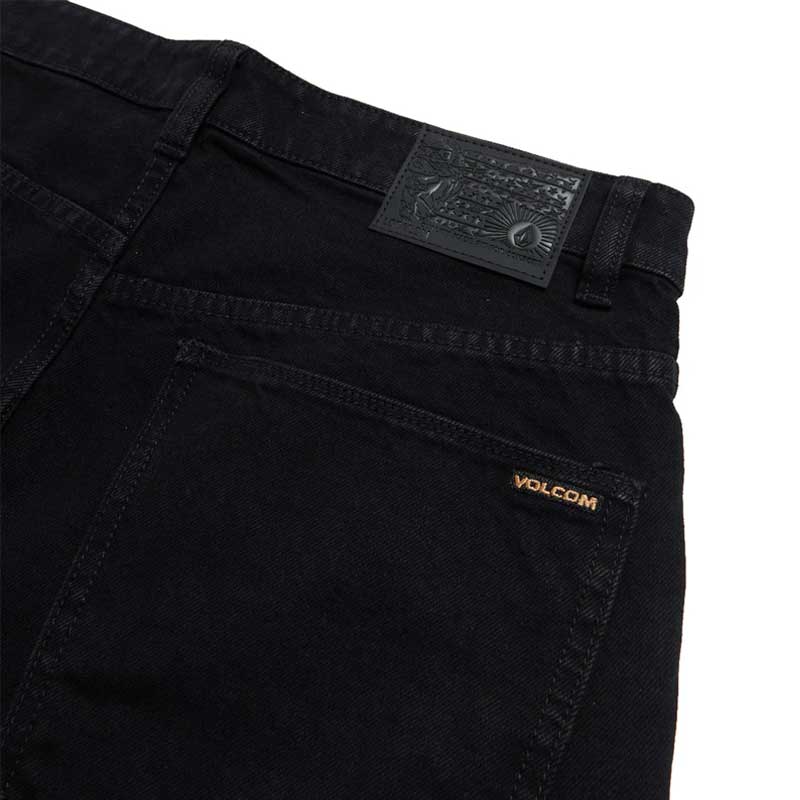 Volcom Billow Jean Short 22 New Black