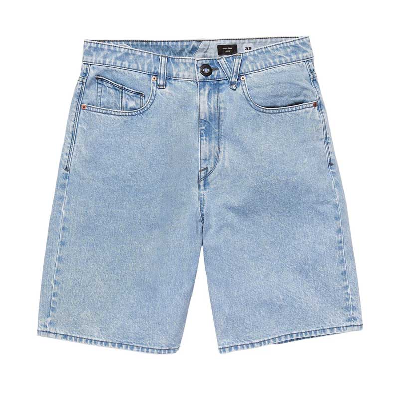 Volcom Billow Jean Short 22 Pale Aqua