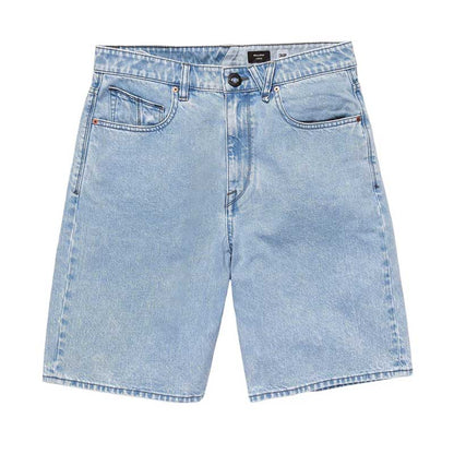 Volcom Billow Jean Short 22 Pale Aqua