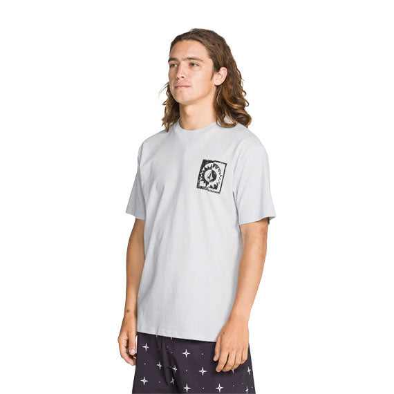 Volcom Burner T-Shirt Light Blue Acid