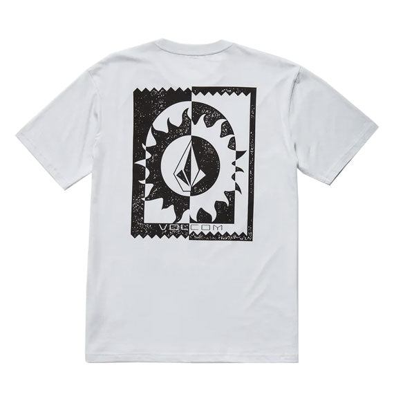 Volcom Burner T-Shirt Light Blue Acid