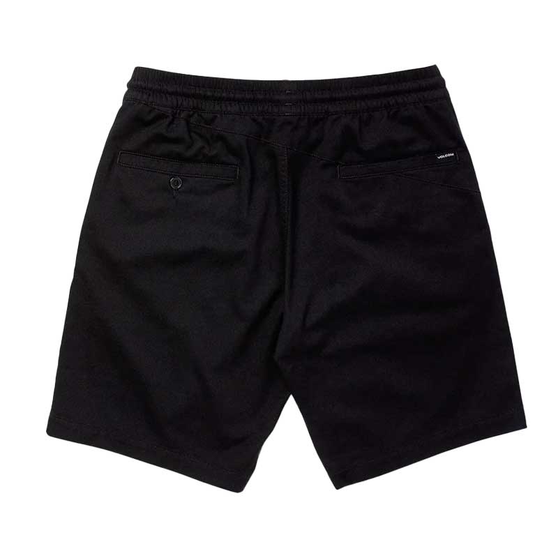 Volcom Frickin Elastic Waist Short 19 Black
