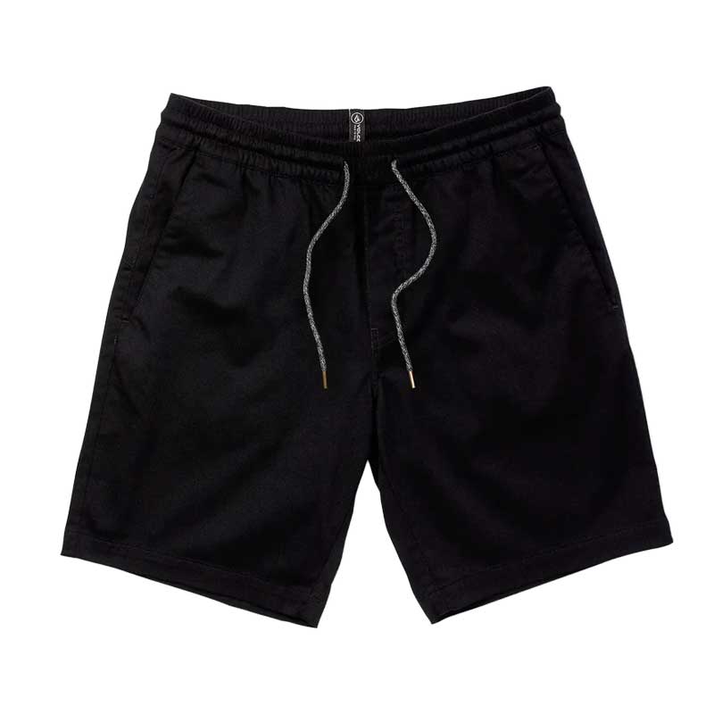 Volcom Frickin Elastic Waist Short 19 Black