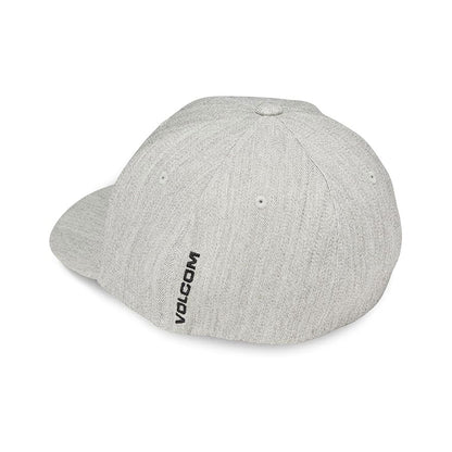 Volcom Full Stone Heather Flexfit Cap Grey Vintage