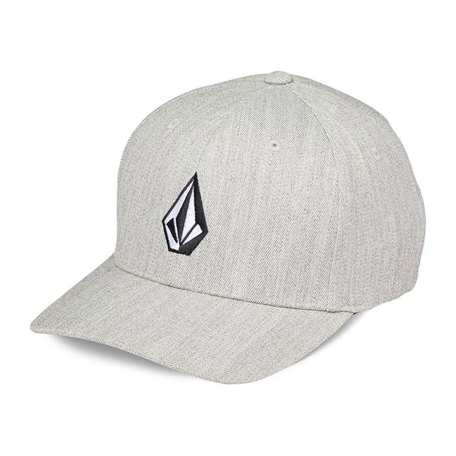 Volcom Full Stone Heather Flexfit Cap Grey Vintage