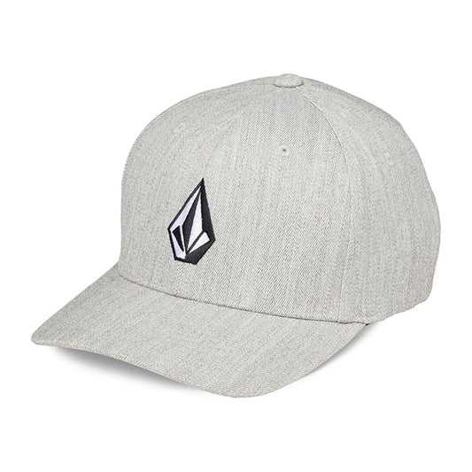 Volcom Full Stone Heather Flexfit Cap Grey Vintage