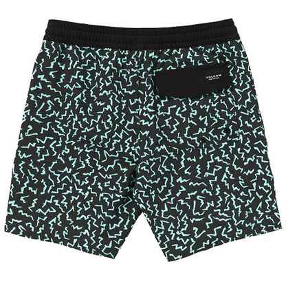 Volcom Kids' Asphalt Beach Trunk Black