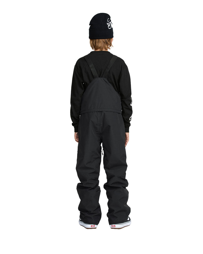 Volcom Kids' Barkley Ins Bib Pant Black 2026