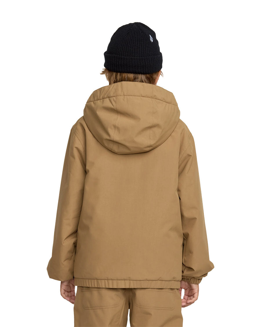 Volcom Kids' Chaos Fz Jacket Bronze 2026