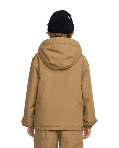 Volcom Kids' Chaos Fz Jacket Bronze 2026