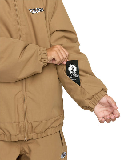 Volcom Kids' Chaos Fz Jacket Bronze 2026