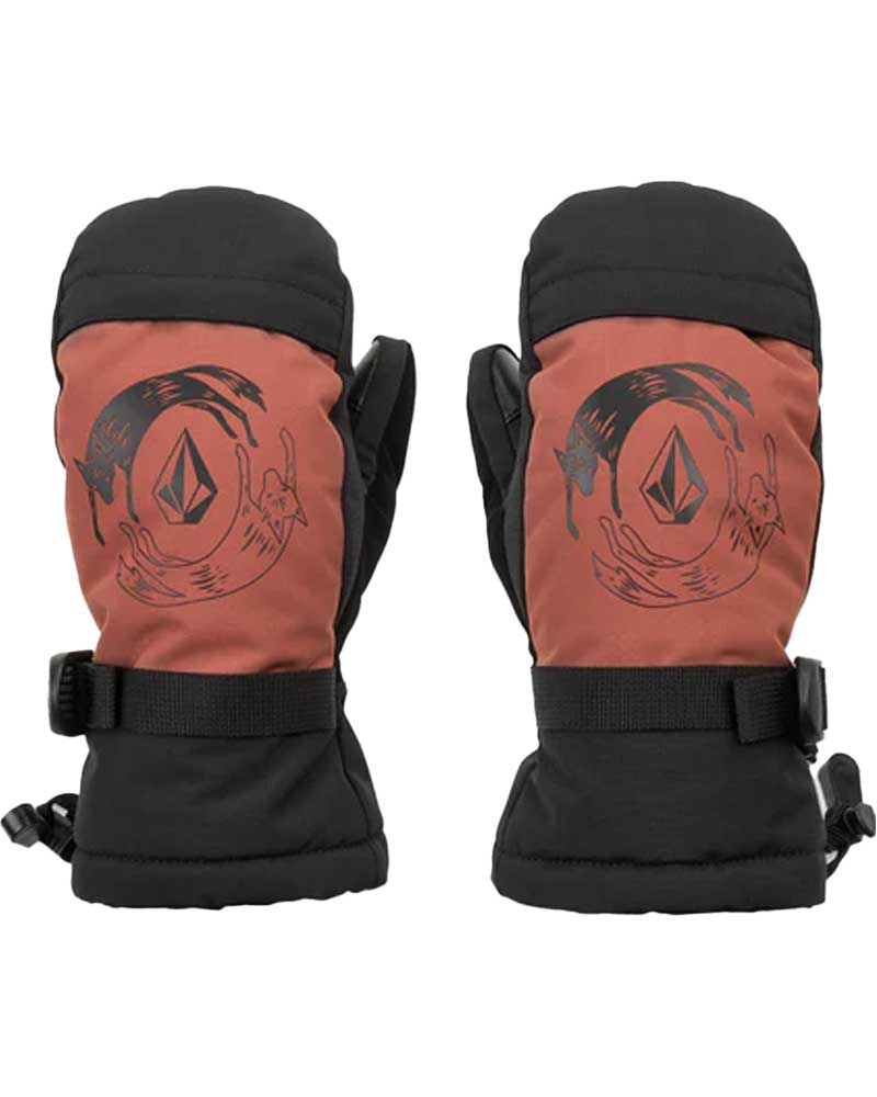 Volcom Kids' Day Saver Mitt Henna 2026