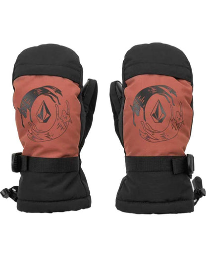 Volcom Kids' Day Saver Mitt Henna 2026