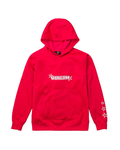 Volcom Kids' Hydro Fleece Hoodie Bright Cherry 2027