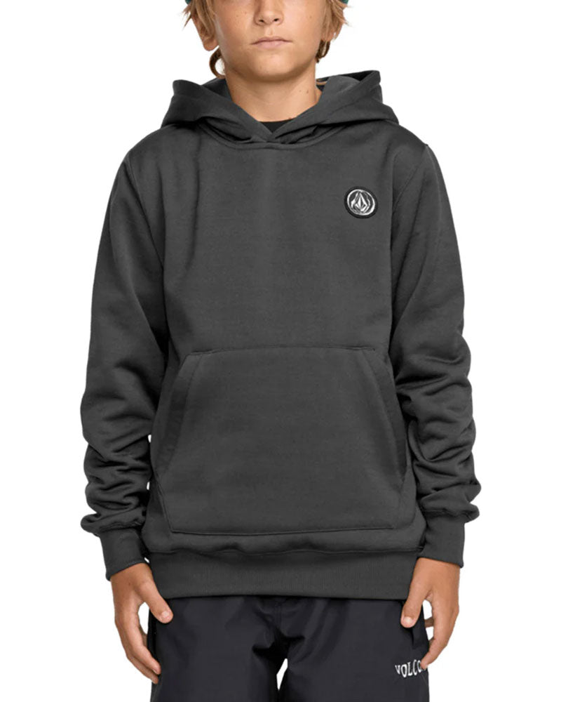 Volcom Kids' Hydro Fleece Hoodie Dark Grey 2026