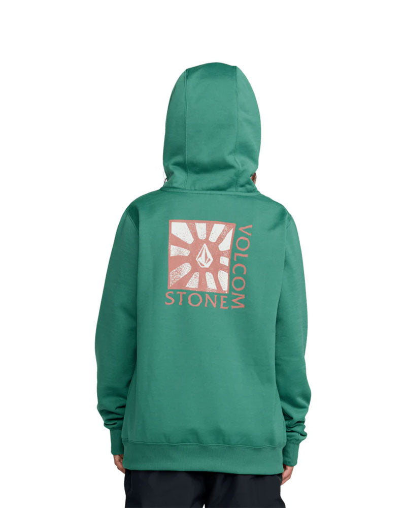 Volcom Kids' Hydro Fleece Hoodie Spruce Green 2026