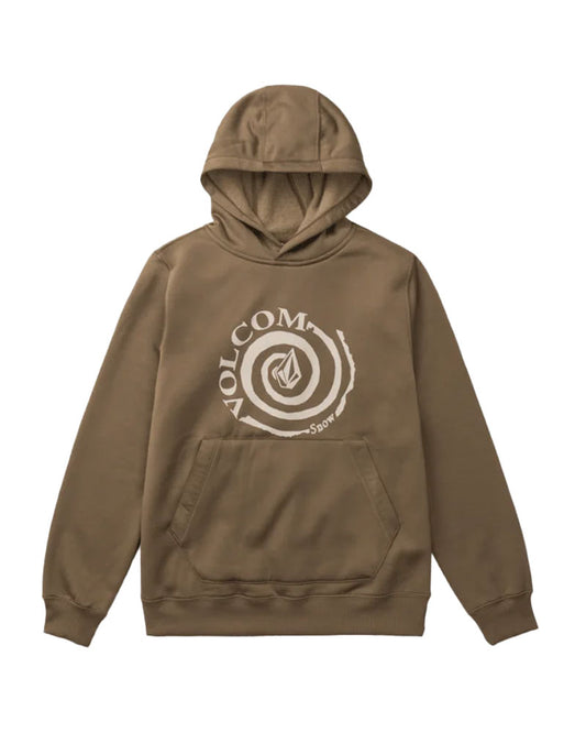 Volcom Kids' Hydro Fleece Hoodie Teak 2027