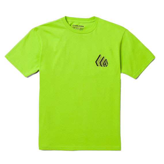 Volcom Kids' Repeater T-Shirt Electric Green