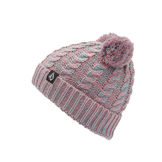 Volcom Kids' Stone Pom Beanie Mesa Rose 2026