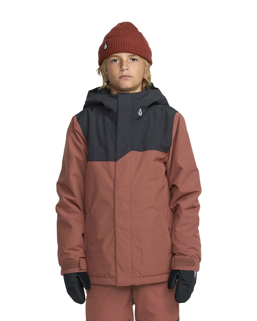 Volcom Kids' Stone.91 Ins Jacket Henna 2026