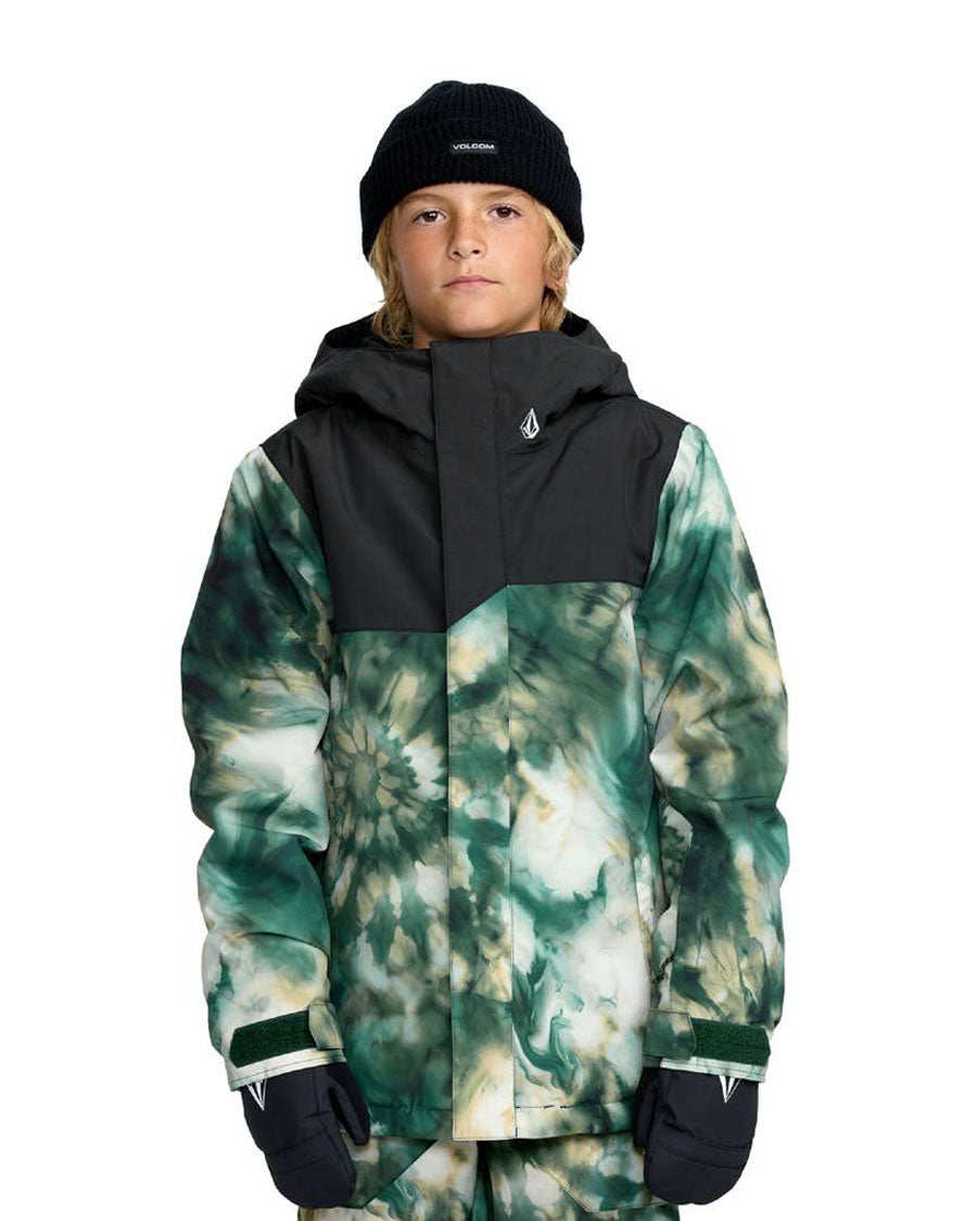 Volcom Kids' Stone.91 Ins Jacket Shamrock Heather 2026