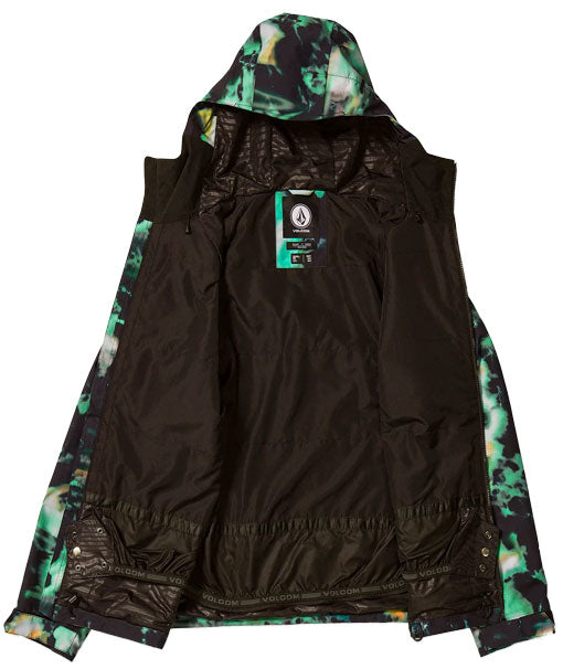 Volcom Men's 2836 Insulated Jacket Spritz Black 2024 – The Source