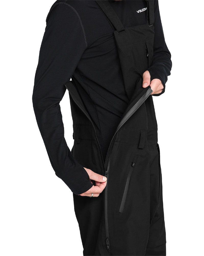 Volcom Men's Anyox 3L Gore Pro Bib Pant Black 2027