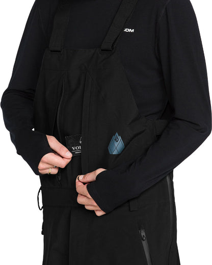 Volcom Men's Anyox 3L Gore Pro Bib Pant Black 2027
